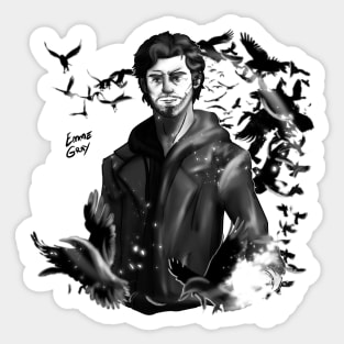 Inktober 2021 - 5 RAVEN Sticker